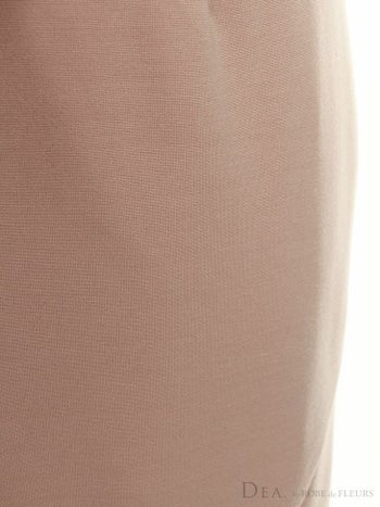 【DEA.by ROBE de FLEURS/ディア】ウエストリボン ストレッチ タイトひざ丈ドレス