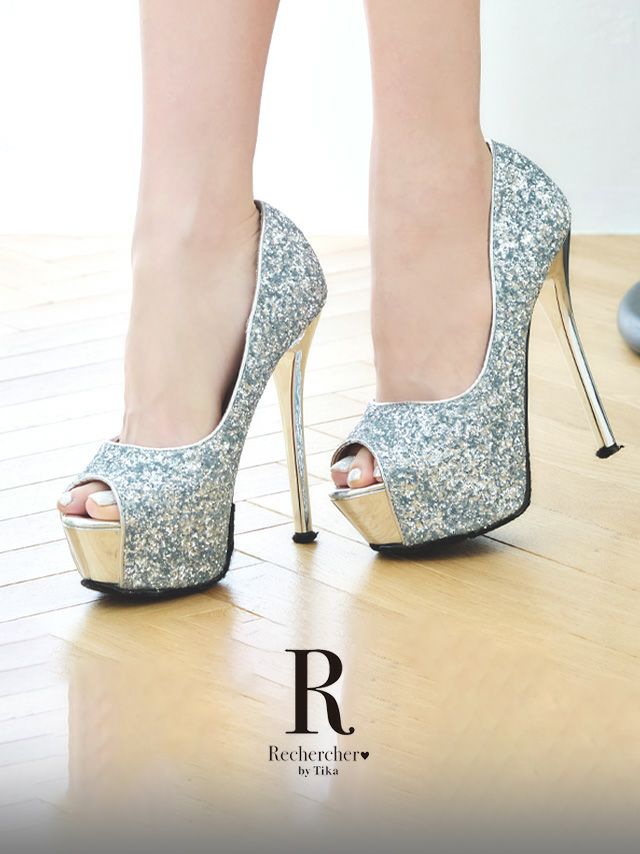 ROBEdeFLEURS/ローブドフルール】ガーリー ラメ ツイード リボン