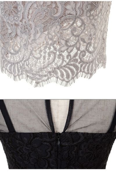 ディア バイ ローブドフルール [DEA] 1682 ブラウスデザイン  バイカラー  ミニドレス