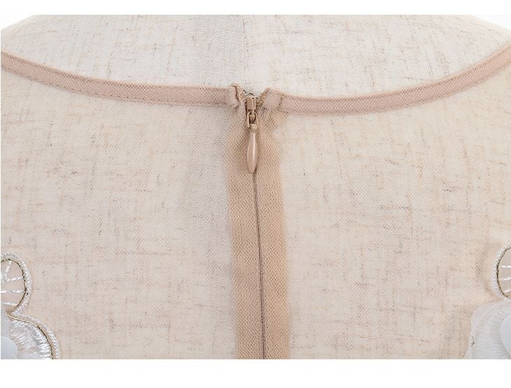 ROBEdeFLEURS Glossy[ローブドフルール グロッシー]ゴールド 刺繍レース×バスト クロスデザイン ミニドレス[真優川咲][1836]