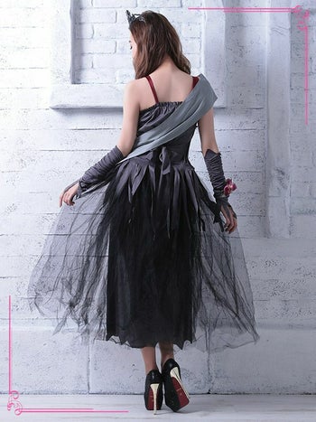 ゴシックホラー クィーン ハロウィンコスプレの7