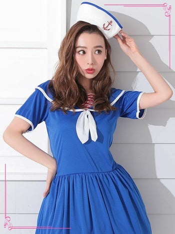 マリーナ ガール ハロウィンコスプレの2