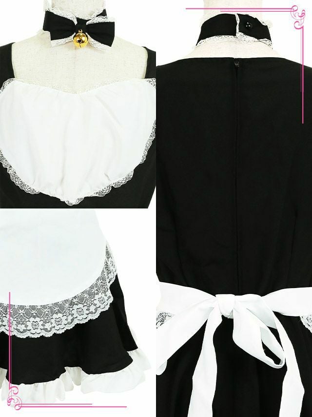 [ハロウィン コスプレ通販]猫耳メイド アニマル  ハロウィンコスプレ