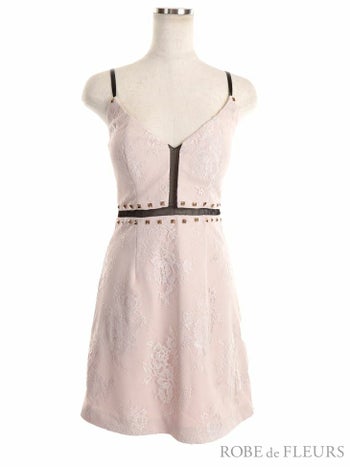 ROBEdeFLEURS ローブドフルール れいな先生コラボ ミニドレス[2093]