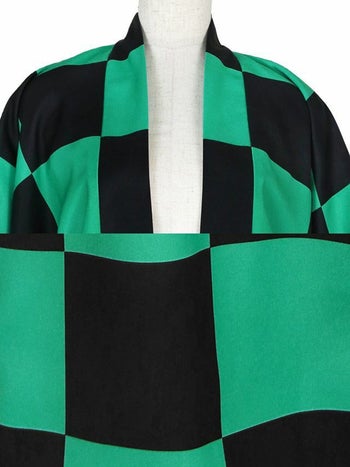 [ハロウィン コスプレ通販]鬼滅の刃 竈門炭治郎 市松模様 羽織り  アニメ キャラクター  ハロウィンコスプレ