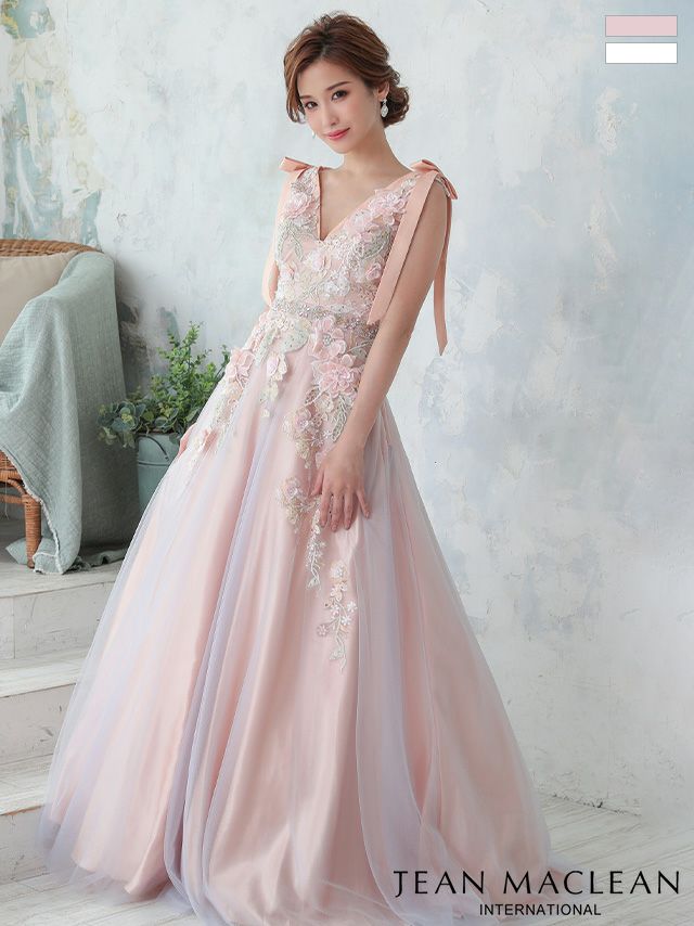 JEANMACLEAN/ジャンマクレーン】フラワー花柄 オーガンジーチュール