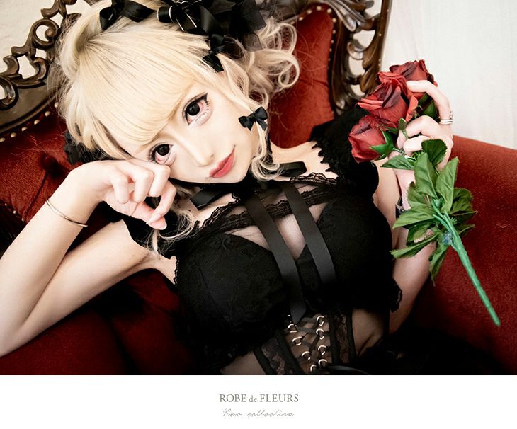 ROBEdeFLEURS/ローブドフルール】美咲キララ様×ウエストレースアップ