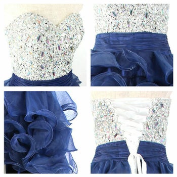 AngelR [エンジェルアール]ビジュー ベア ショートinロング プリンセス スピンドル チュール フレア 高級ロングテールドレス[ピンク][一条響/キャバドレス着用][2216]