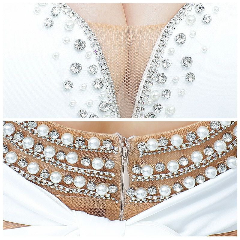 エンジェルアール [AngelR]バック パールビジュー リボン ミニドレス[黒咲サリー][21329]