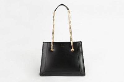 [LaLaTulle select]リアルレザーバイカラーバッグ(3color)画像12