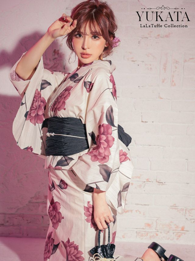 ピンク系の浴衣 | LaLaTulle by Tika