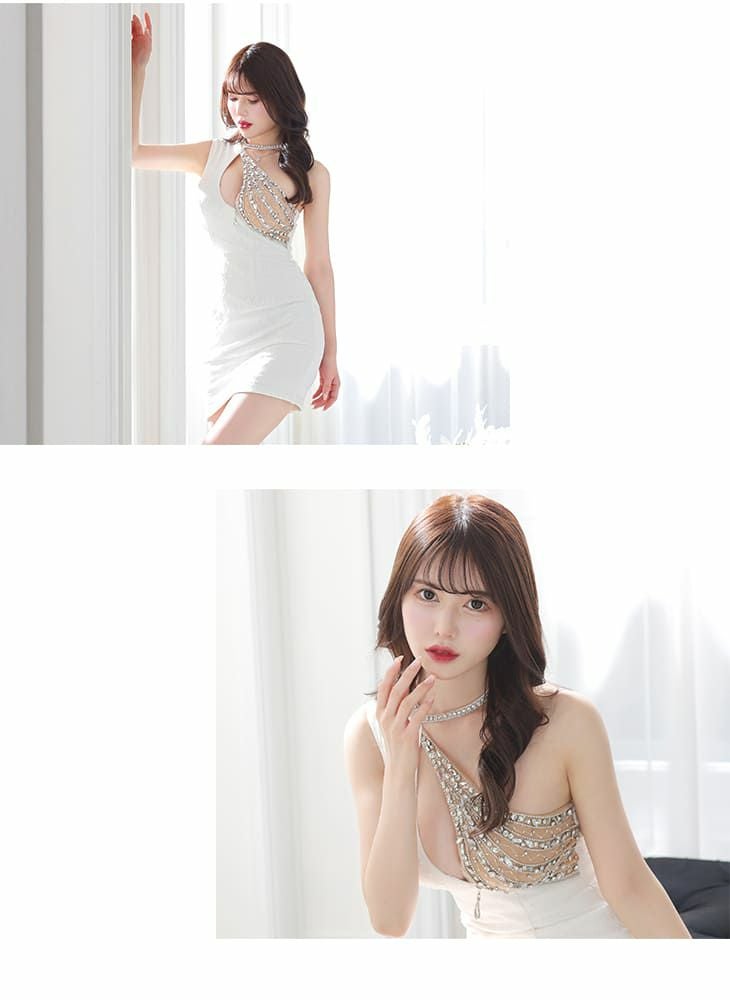 Glossy by ROBE de FLEURS/グロッシー】アシンメトリービジュー