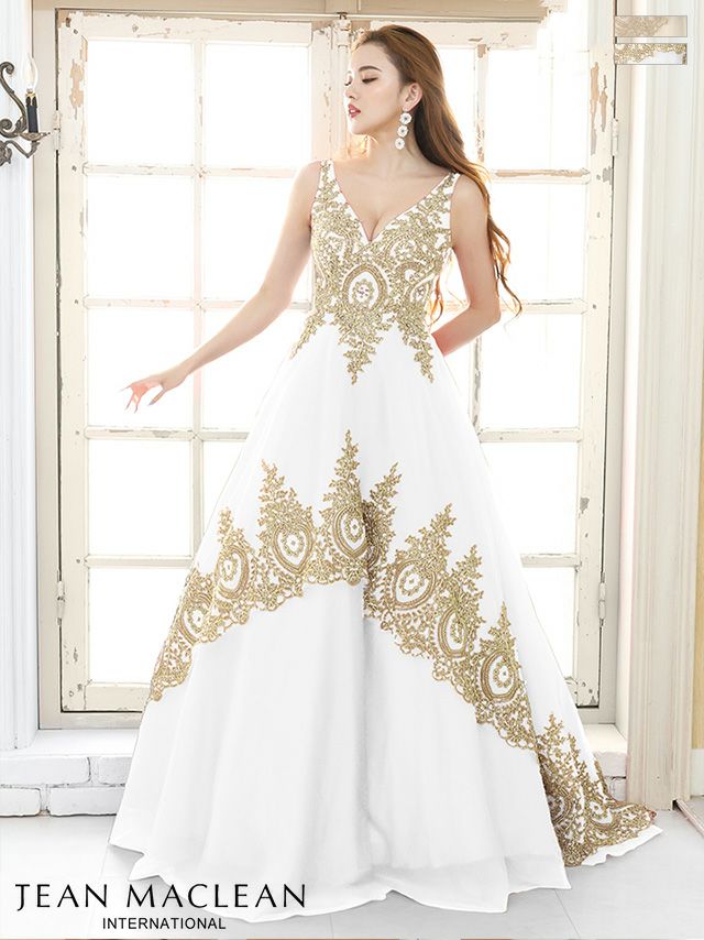 JEANMACLEAN/ジャンマクレーン】フラワー 刺繍 ノースリーブ レース