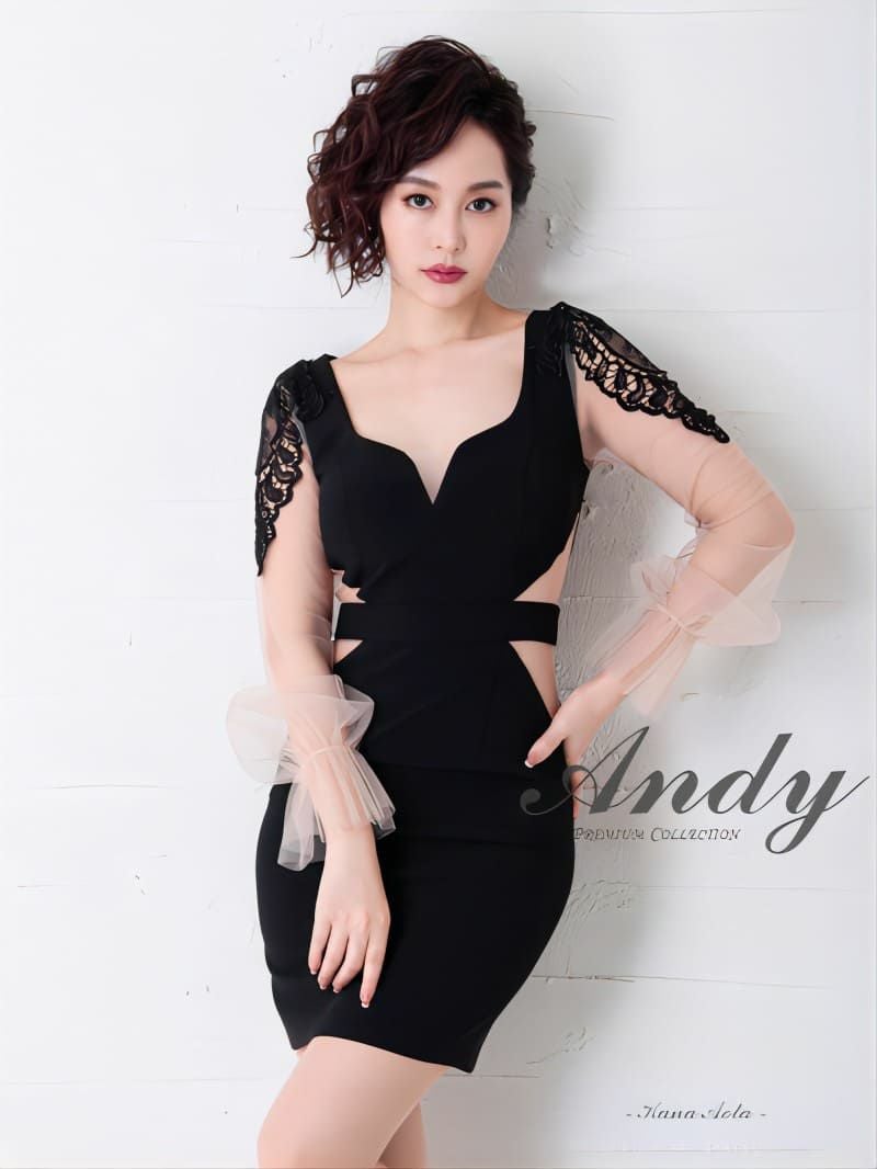 SALE【Andy/アンディ】ツイード フリンジリボン ノースリーブ