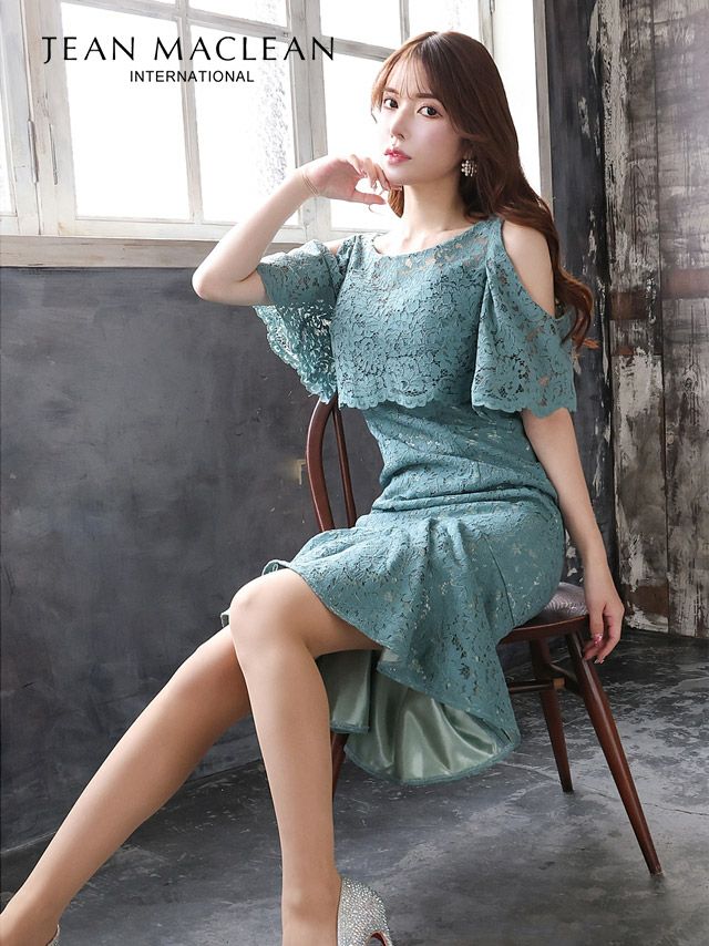 SALE【JEANMACLEAN/ジャンマクレーン】シンプル 総レース オープン 