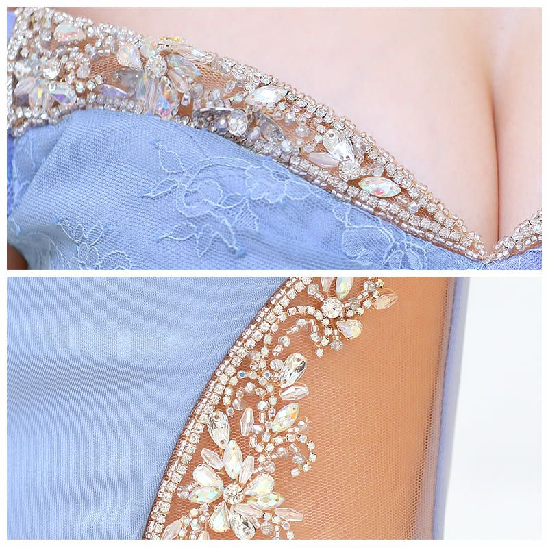 AngelR[エンジェルアール]フラワーレース ビジュー オフショルダー タイト 高級ミニドレス[きよみん/キャバドレス着用][23207-0]