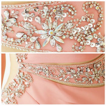 AngelR[エンジェルアール]ウエストサイド シアー スパンコール ビジュー ワンショルダー ワンカラー タイト 高級 ミニドレス[グリーン][XSあり][きよみん/キャバドレス着用][23318]