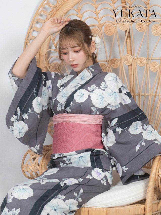 黒系の浴衣｜LaLaTulle(ララチュール)[公式]