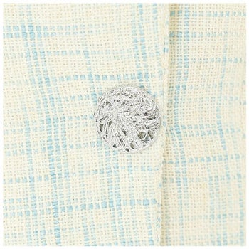 AngelR[エンジェルアール]ワンカラー ビックカラー 襟付き ワンショルダー ツイード Aライン フレア 高級 ミニドレス[ラベンダーブルー][XSあり][きよみん/キャバドレス着用][23818]