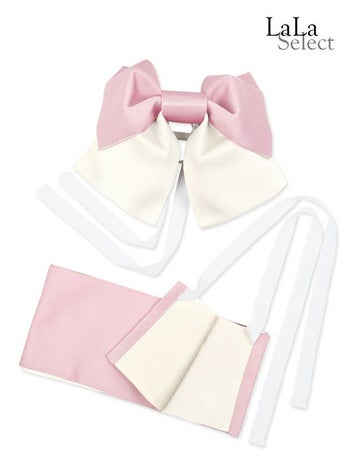 [浴衣 帯が選べる]淡色×薔薇柄 ゆかた3点SET[浴衣+平帯or作り帯+下駄][浦西ひかる着用]