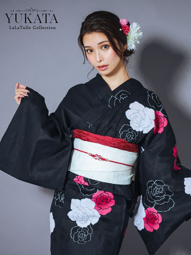 黒系の浴衣｜LaLaTulle(ララチュール)[公式]