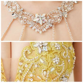 AngelR[エンジェルアール]デコルテビジュー ホルターネック バックデザイン 花柄レース タイト 高級 ミニドレス[ラベンダー][如月れい/キャバドレス着用][23341]