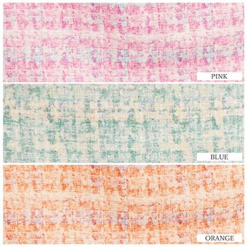 PURESS[ピュアレス]サイドカットベルト フラワービジュー ツイード フレアミニドレス[オレンジ][KIYOMI/高級キャバドレス着用][802303]