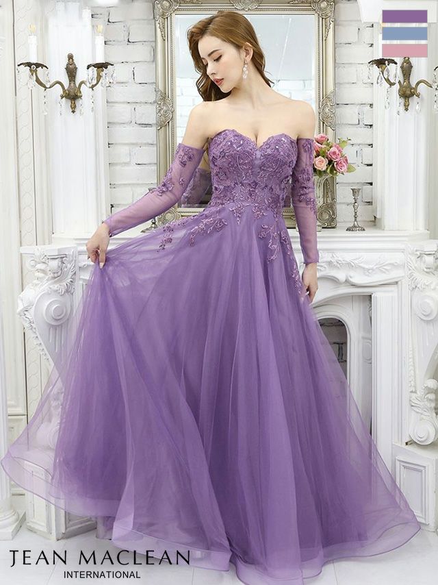 JEANMACLEAN/ジャンマクレーン】3way オフショルダー シアー 長袖