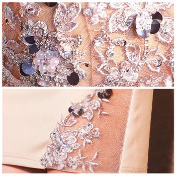 【Angel R/エンジェルアール】フラワー刺繍 ビジュー キャミソール タイトミニドレス