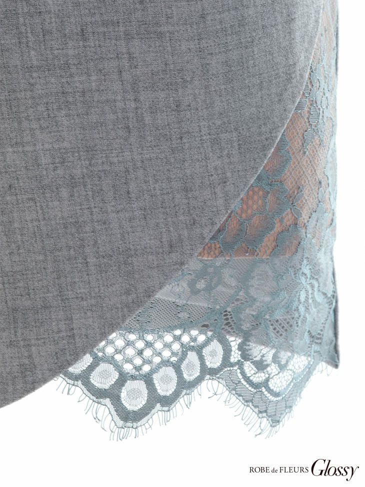 バストビジュー　刺繍フラワーモチーフ ストレッチ ホルターネック タイトミニドレス