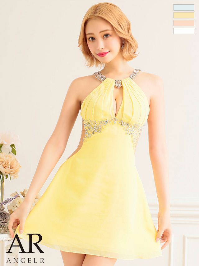 Angel R/エンジェルアール】キャミソール キュート プリーツシフォン