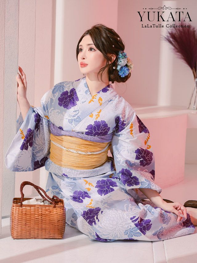紫系の浴衣 | LaLaTulle by Tika