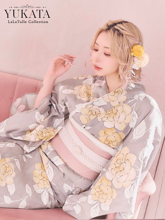 ピンク系の浴衣 | LaLaTulle by Tika