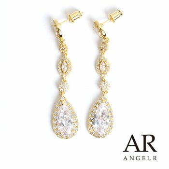 ストーン エレガント ピアス