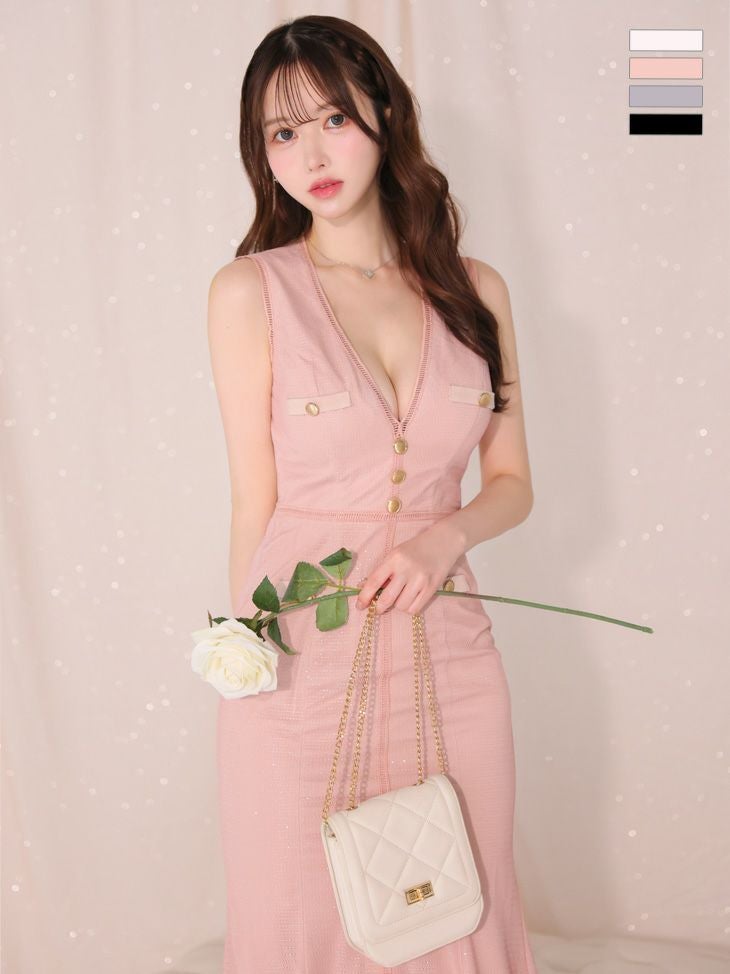 SALE【DEA.by ROBE de FLEURS/ディア】ダブルボタン サマーツイード