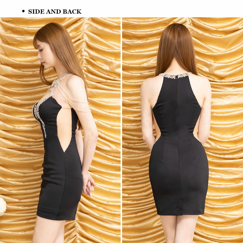 Angel R/エンジェルアール】セクシー オープンバスト ホルターネック