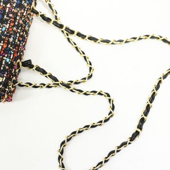 バッグ Angel R ツイード チェック チェーン ミニ ショルダーバッグ