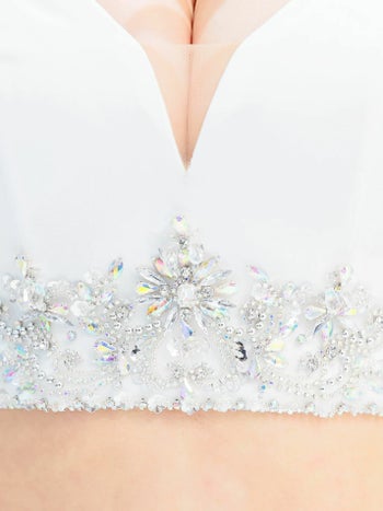 キャバドレス Angel R メッシュ ラインストーン ウエスト ビジュー キャミソール セットアップ セクシー タイトミニドレス