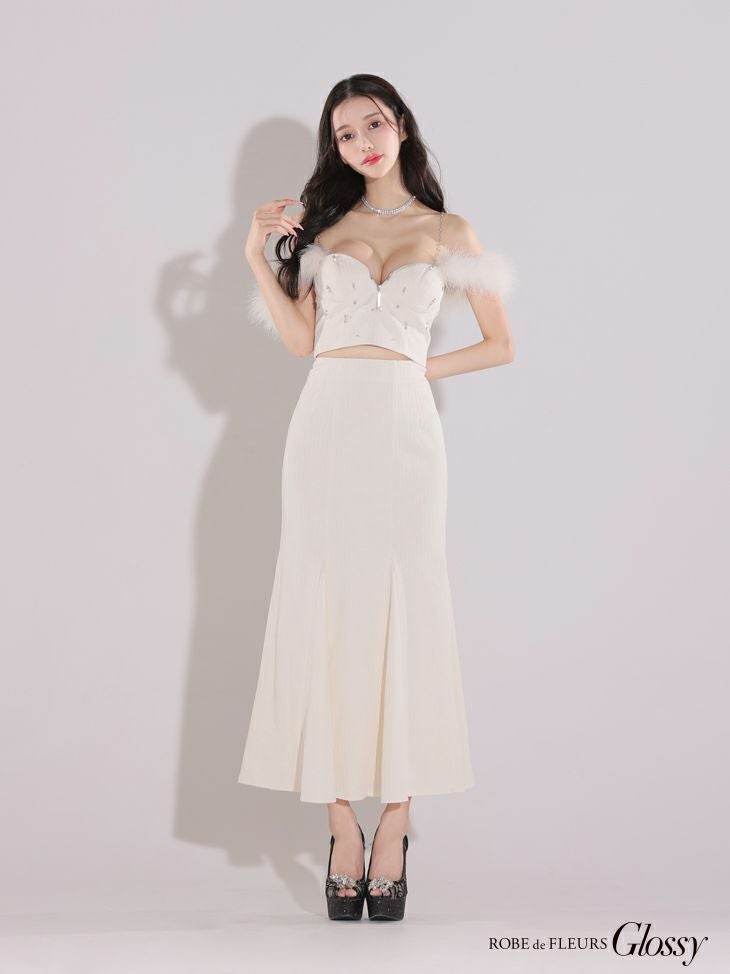 SALE【Glossy by ROBE de FLEURS/グロッシー】セクシー オープンバスト