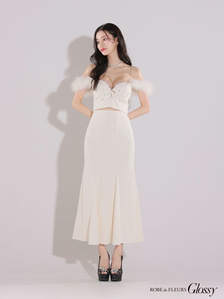 SALE【Glossy by ROBE de FLEURS/グロッシー】セクシー オープンバスト