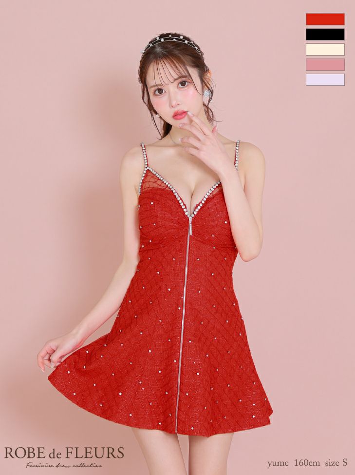 SALE【ROBEdeFLEURS/ローブドフルール】ラメニット キャミソール