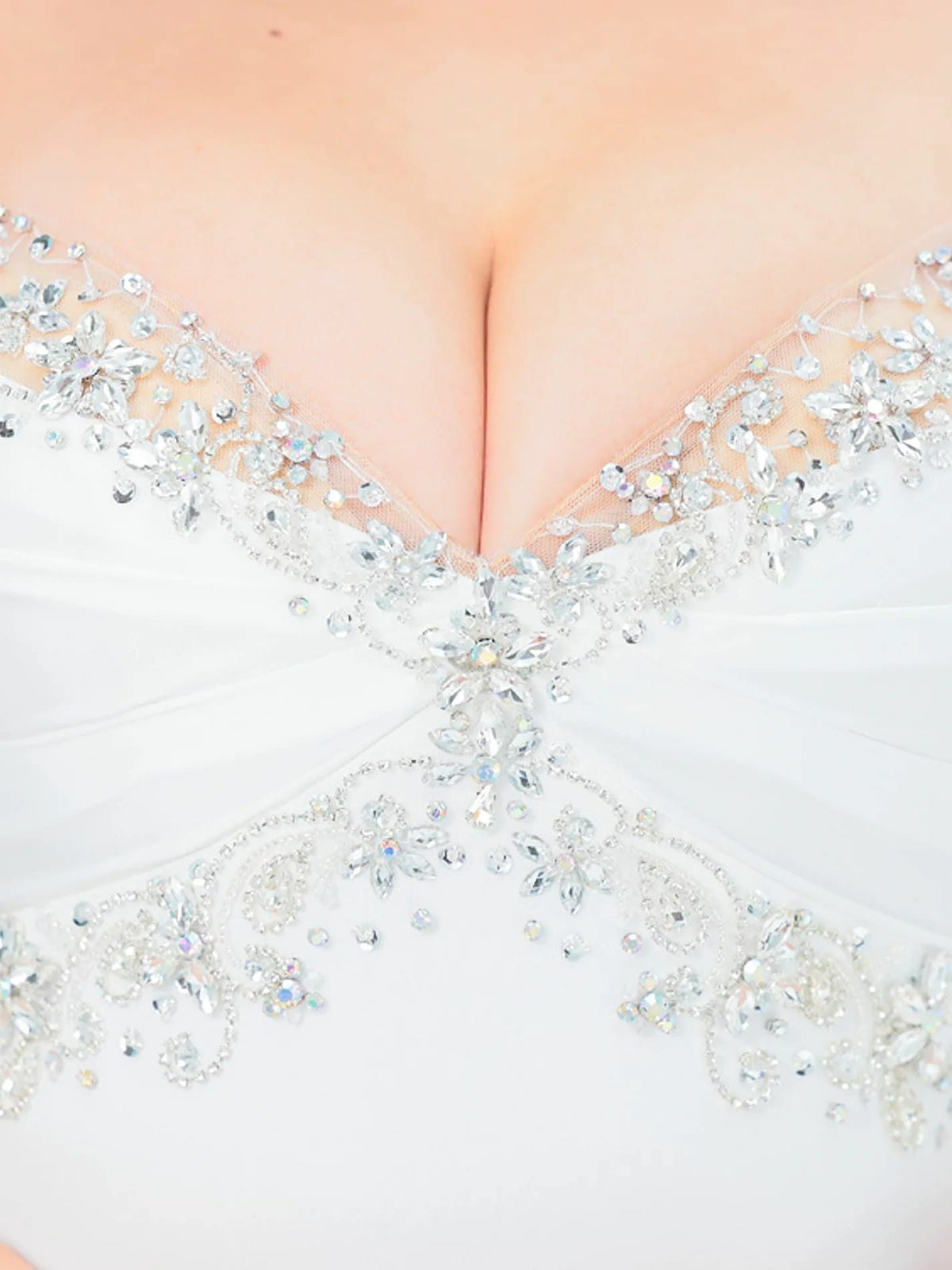 キャバドレス Angel R セクシー アシンメトリー クロス ビジュー メッシュ キャミソール タイトミニドレス