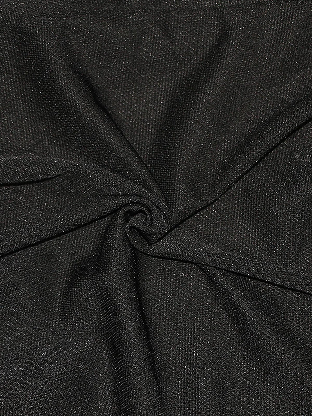 キャバドレス Veautt セクシー ラメ クロス タック ジップデザイン ワンショルダー タイト 膝丈ドレス