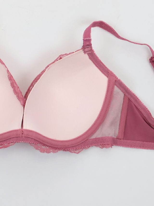 勝負下着 フラワーレース コードデザイン ブラジャー＆ショーツ 2点セット