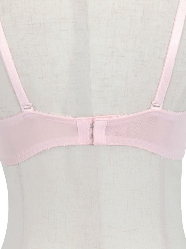 勝負下着 フラワー刺繍 ビジュー ブラジャー＆ショーツ 2点セット