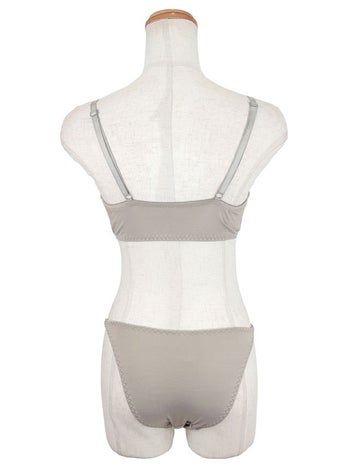 勝負下着 フラワー刺繍 コードデザイン ブラジャー＆ショーツ 2点セット