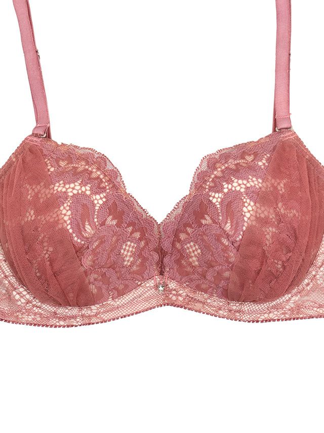 勝負下着 フラワーチュール ビジュー　ブラジャー＆ショーツ 2点セット