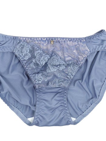 勝負下着】ビジュー フラワーレース ブラジャー＆ショーツ 2点セット
