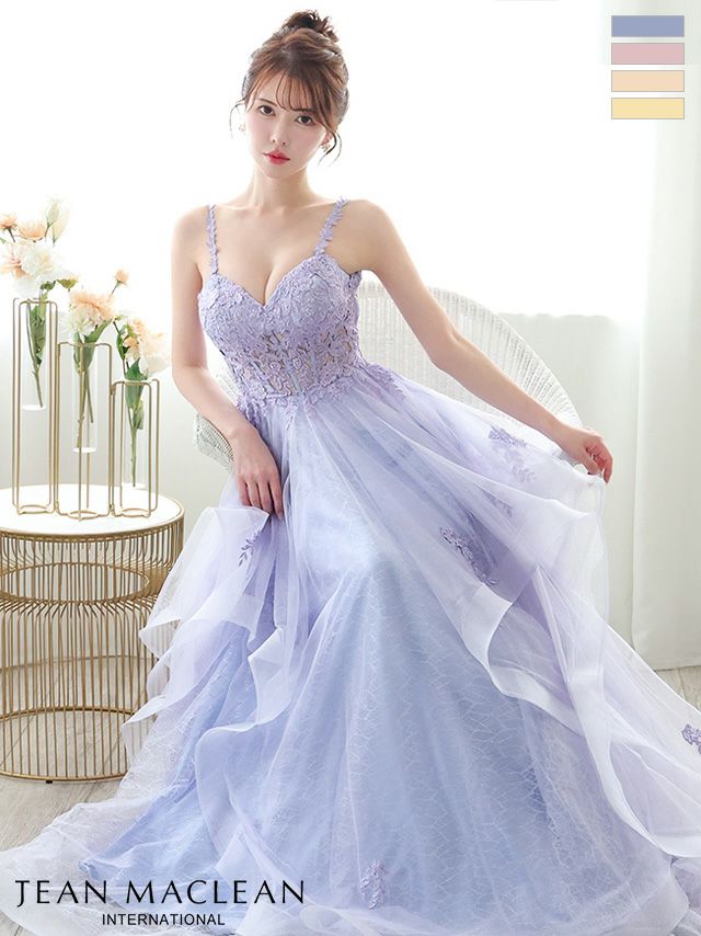 紫 パープルのドレス｜キャバドレス 通販 LaLaTulle [公式]