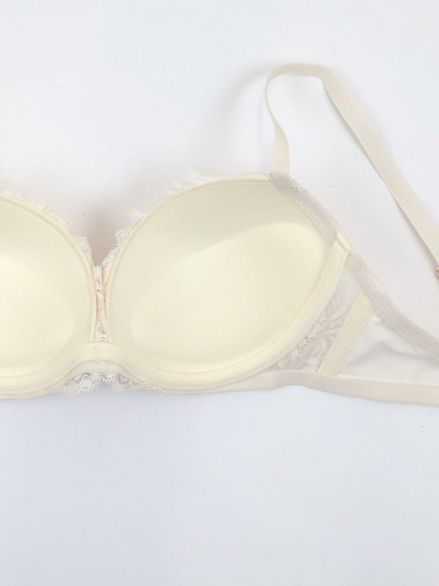 勝負下着 フラワーレース バックシアー ブラジャー＆ショーツ 2点セット